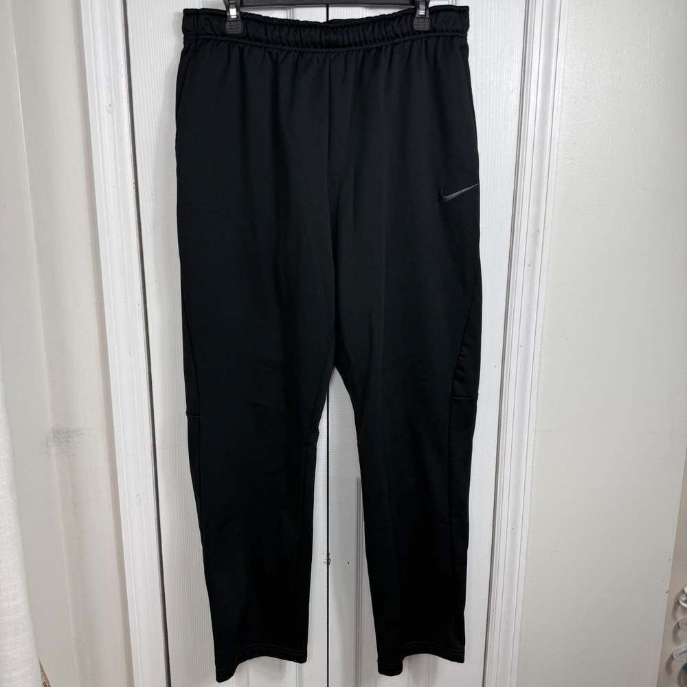 Nike Dri-FIT Jogger Pants Mens XL Black Athleisure Training Fleece 800191-010